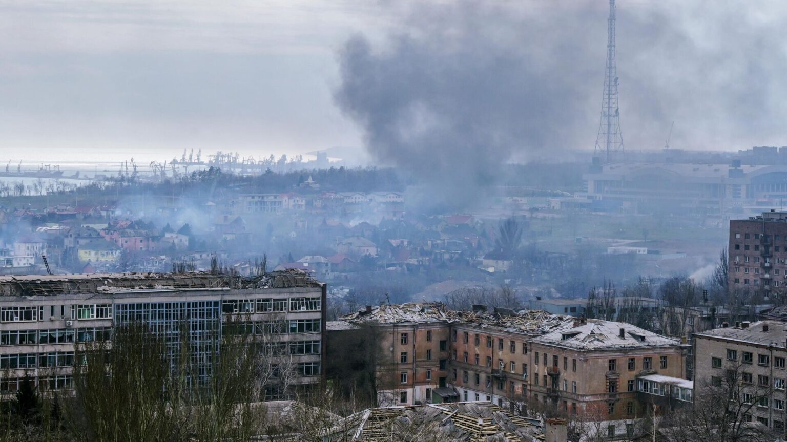 Мариуполь сегодня новости последнего часа карта города