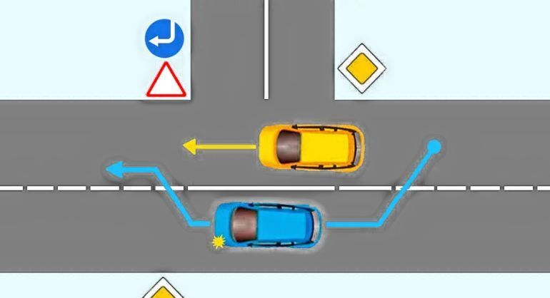 Будет ли нарушением, если обогнать через сплошную, но во время начала и окончания маневра была прерывистая?