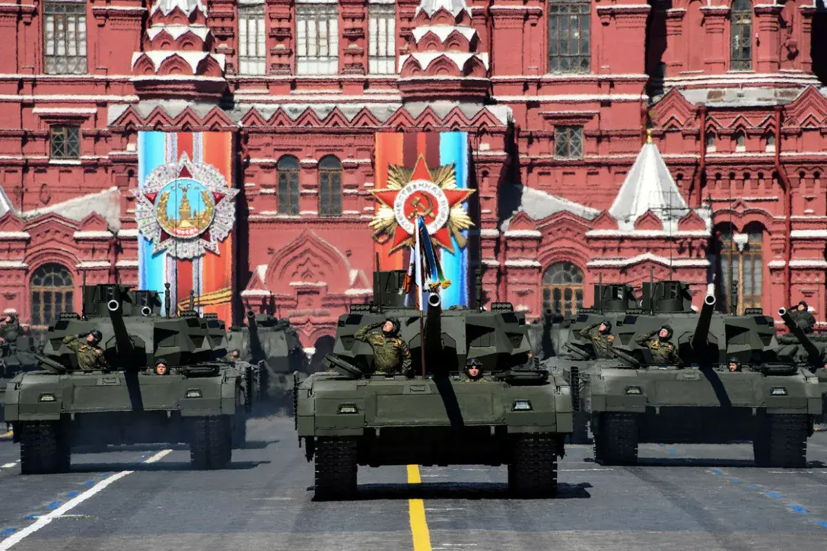 Москва 9 мая парад