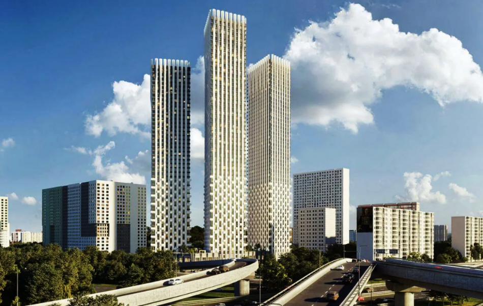 В Хорошёво-Мнёвниках завершено строительство трёх небоскрёбов