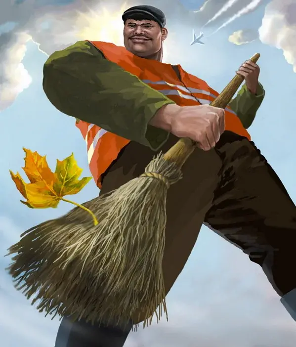 Будете работать дворником за 50000 или менеджером дома за 20000 рублей в месяц?