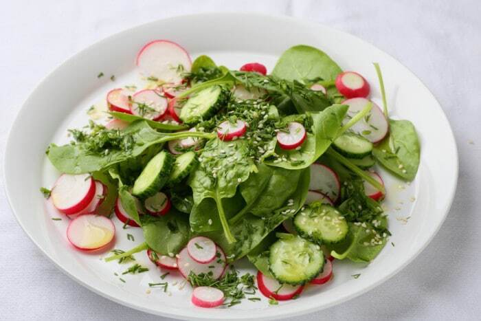 Салат весенний