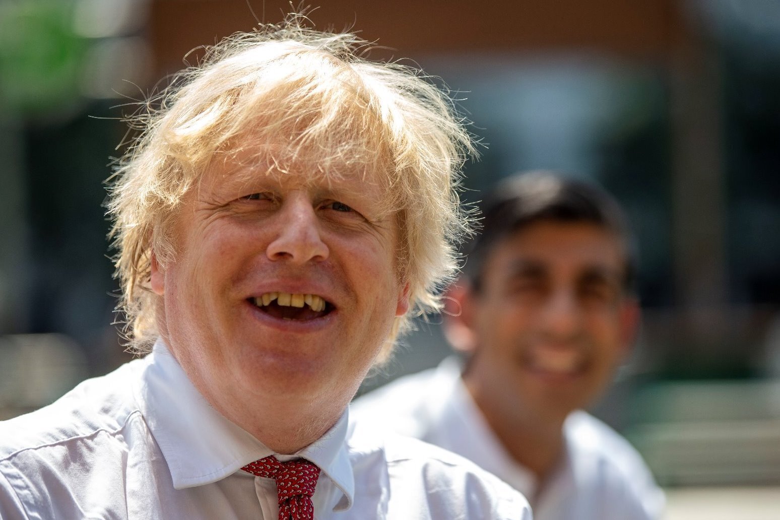 Boris Johnson Distracted By Cheese