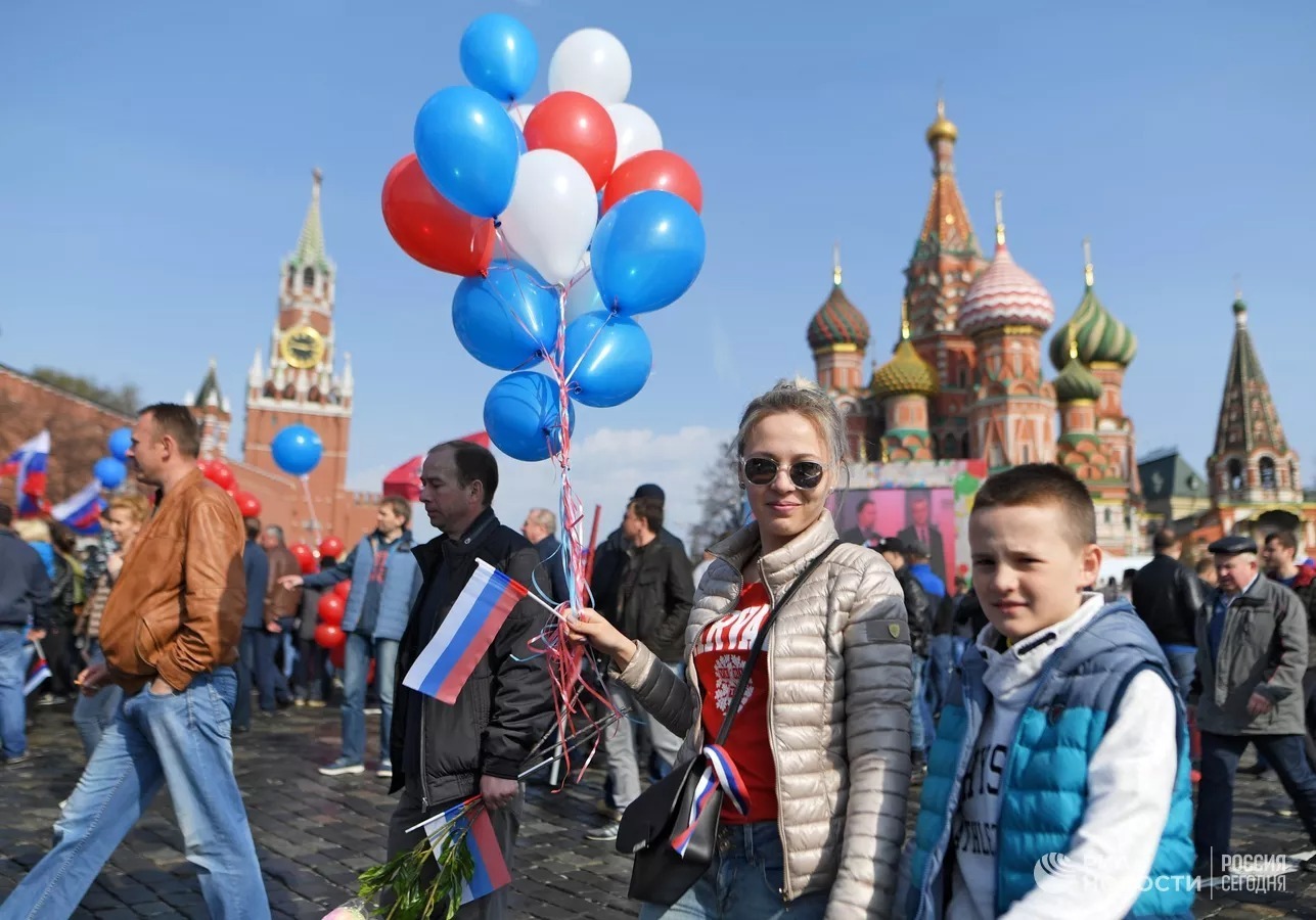 1 мая в москве