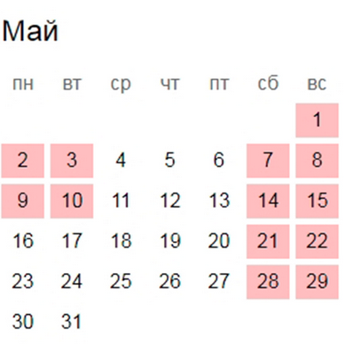 Как отдыхаем на майские праздники 2022: Выходные в мае с 1- 3, и 7 - 10 мая выходные дни, календарь выходных дней на май, Официальные выходные 1-9 мая