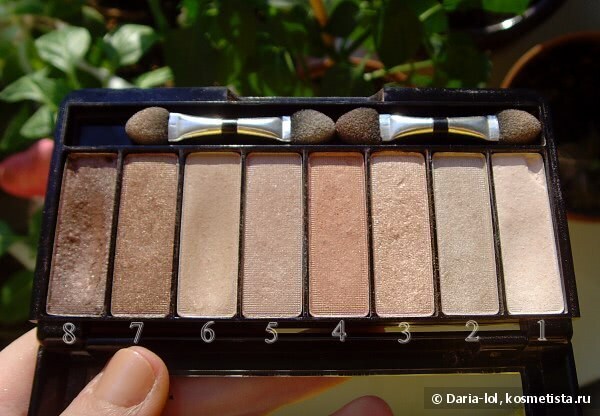 Палитра теней для глаз Avon "8 в 1"