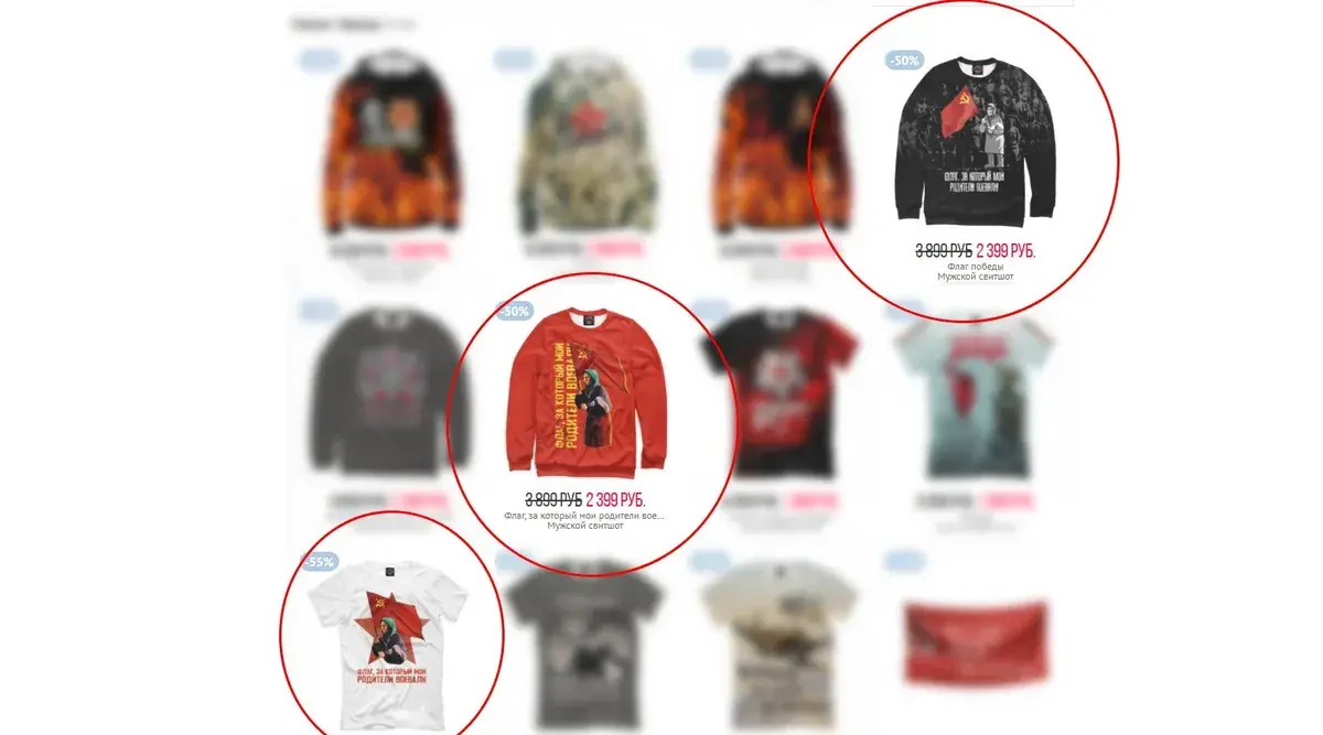 Украинской бабушке с красным флагом СССР устанавливают памятники и арт-объекты по России - о самых ярких