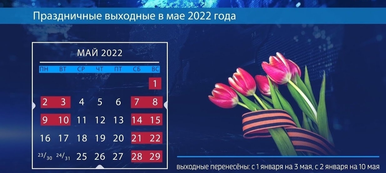 Какие праздники 2022 году. Праздники в мае 2022 в России. Выходные дни в майские праздники. Календарь майских праздничных дней. Праздничные дни 1 мая в 2022 году в России.