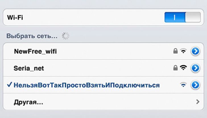 15 названий Wi-Fi-сетей от гениев народного творчества
