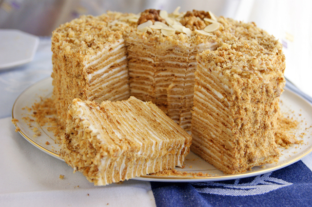 Как приготовить торт Наполеон на сковородке?