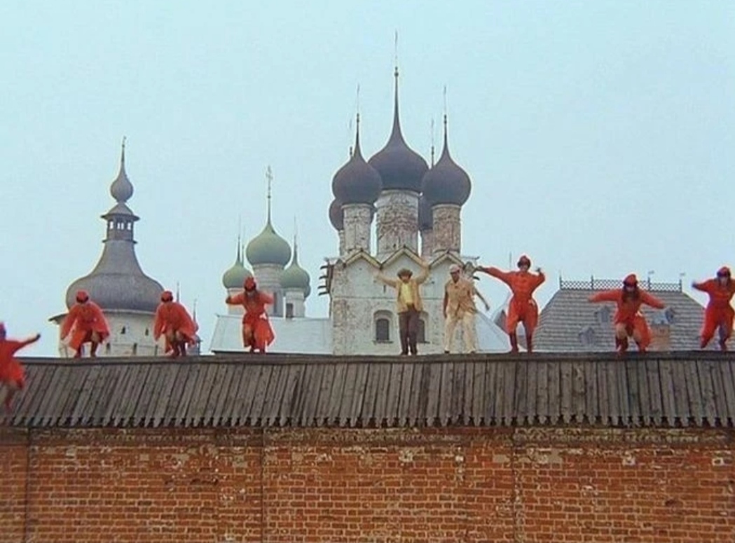 На стенах какого кремля, снимали сцены Царской Руси?