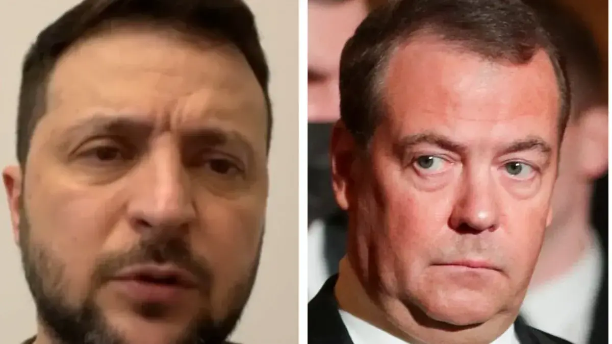 Дмитрий Медведев заявил, что Зеленского «повесят нацисты на гиляке за сговор с москалями», если тот подпишет мирный договор