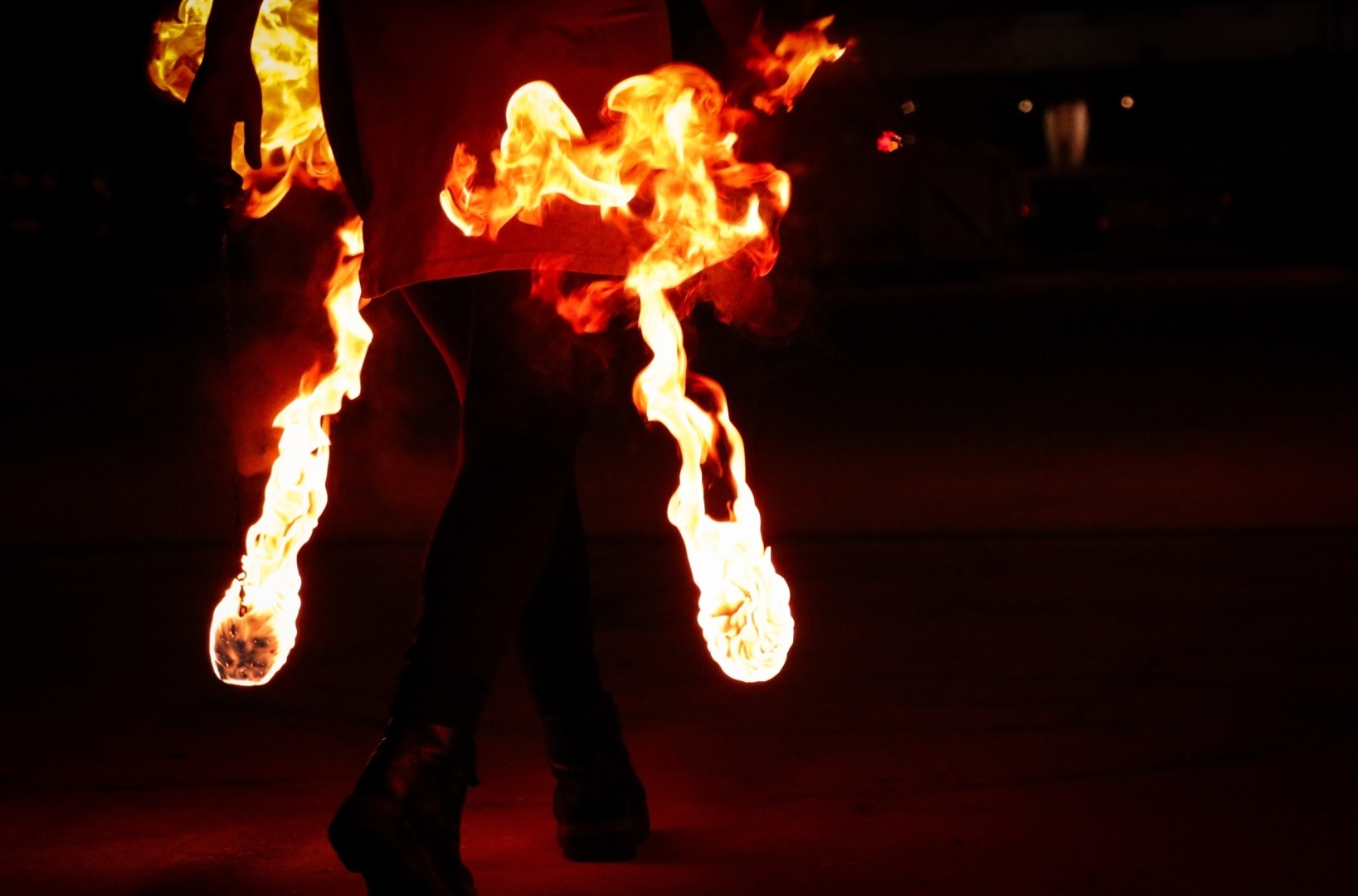 Огненное шоу: внутрянка (много фото)