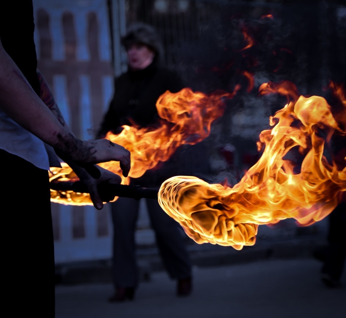 Огненное шоу: внутрянка (много фото)