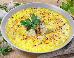 Чешская кухня. Суп с чесноком