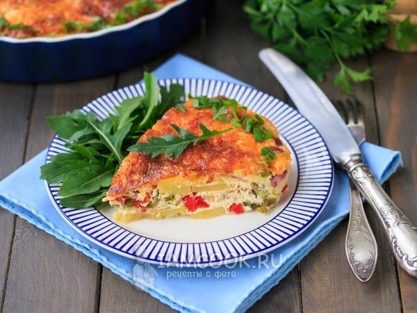 Омлет по-испански (тортилья) с бататом (сладким картофелем): быстро, просто, вкусно (хозяйке на заметку)