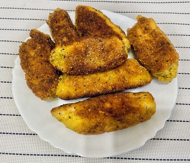 Рецепт домашних "котлет по-киевски"