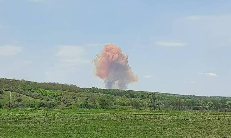 Краматорск взорвалась цистерна