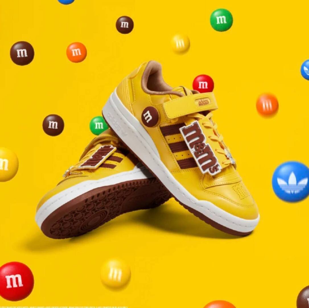 Модный коллаб M&M’s × Adidas