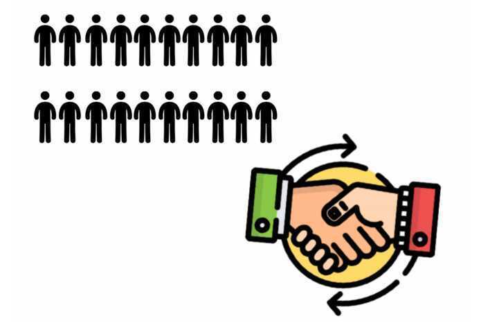 Тест на сообразительность: посчитай рукопожатия