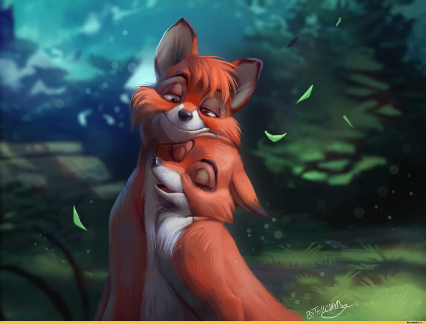 Подборка картинок с лисами.