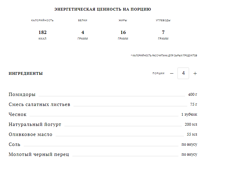 Салат с обжаренными томатами