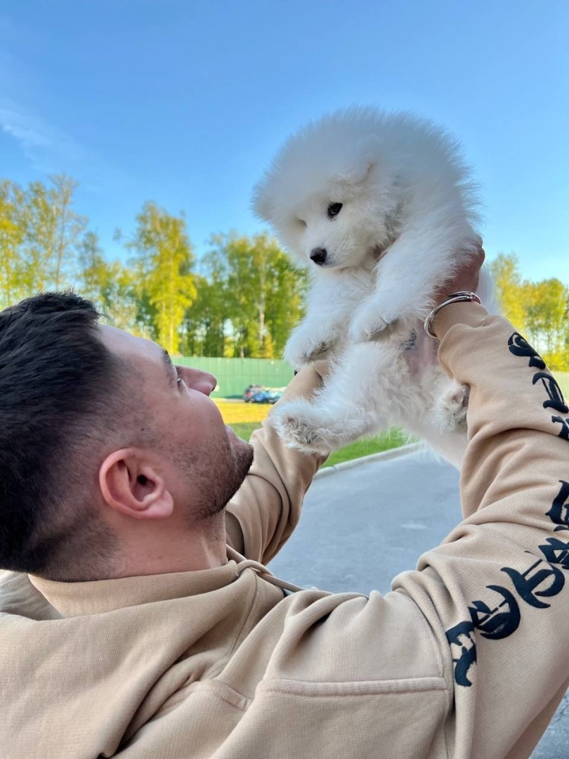 💕Милота дня: Дава и очаровательный пушистик.