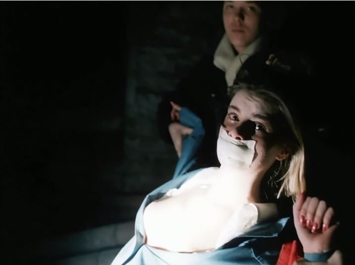 Молодая женщина, жертва изнасилования, нанимает бандита, чтобы отомстить насильникам, но влюбляется в одного из насильников... 1990г Фильм?