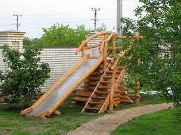 Делаем детскую горку своими руками