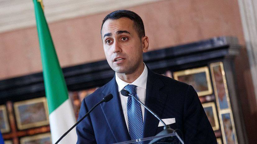 Министр иностранных дел Италии Луиджи Ди Майо выразил обеспокоенность заявлением заместителя председателя Совета безопасности России Дмитрия Медведева