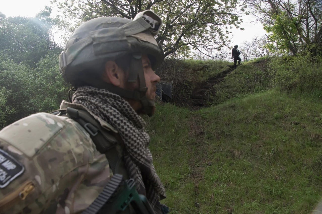 Привет всем От Разведчиков добровольческого казачьего отряда «Дон» в Харьковской области.