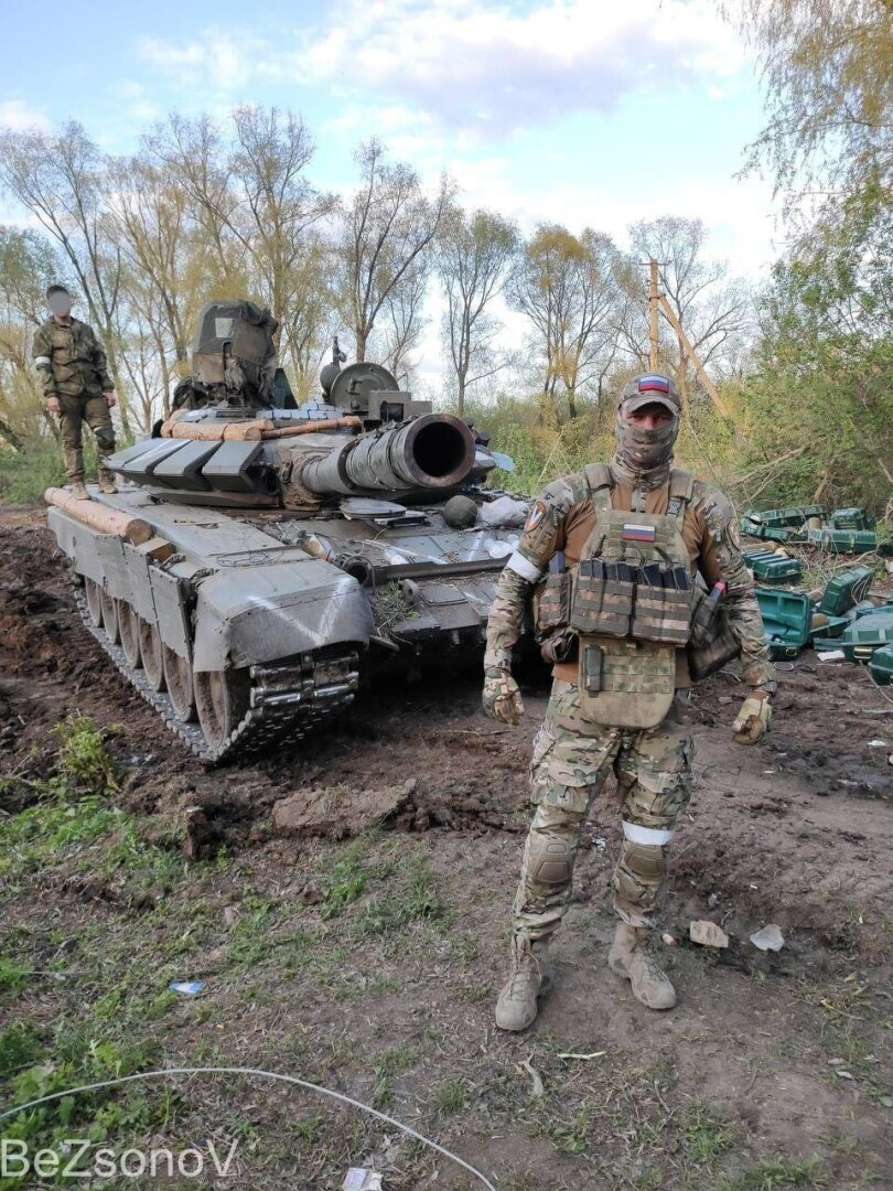 Сегодня музыканты в районе н.п.Долгенькое, Славянское направление.