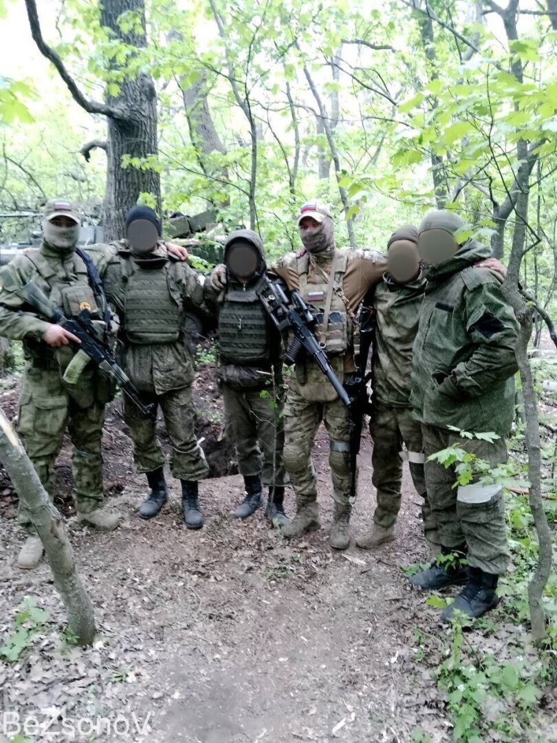 Сегодня музыканты в районе н.п.Долгенькое, Славянское направление.