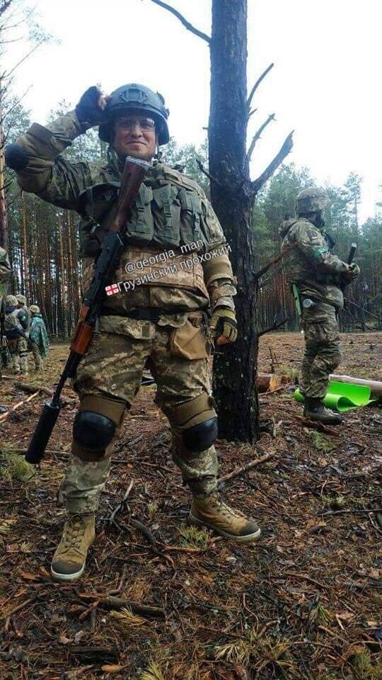 На Украине уничтожен очередной грузинский боевик