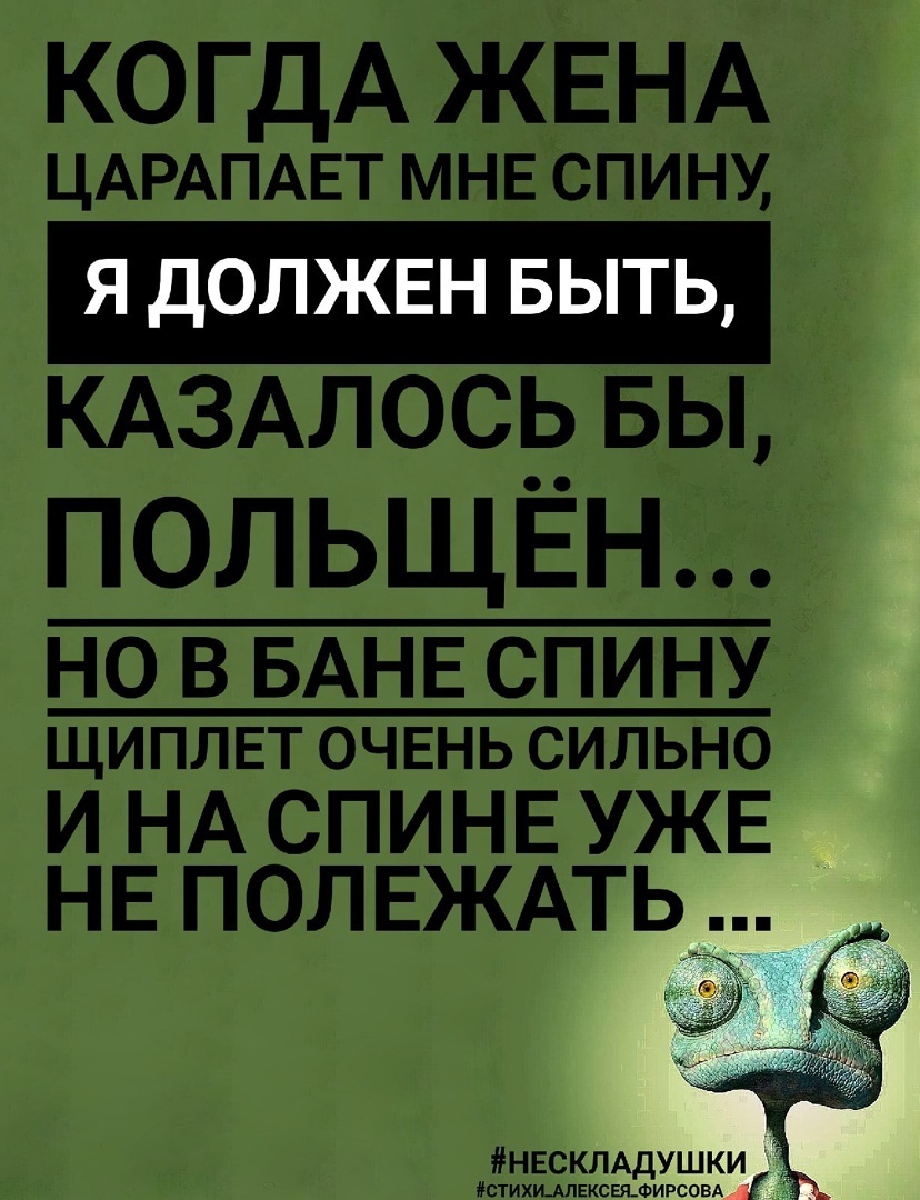 Житейские юмористические стишки-нескладушки