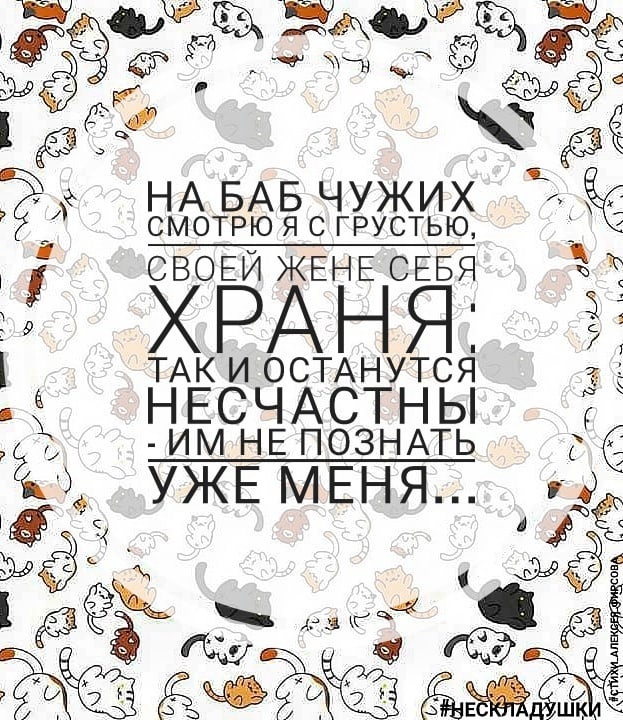 Житейские юмористические стишки-нескладушки