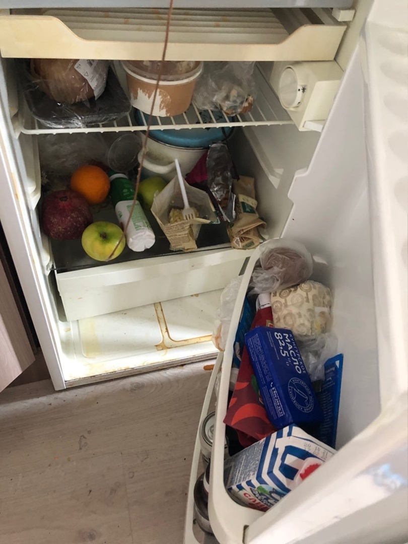 Сдали квартиру свиньям. На результат смотрите сами!