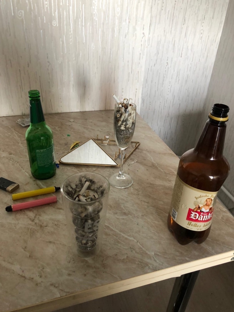 Сдали квартиру свиньям. На результат смотрите сами!