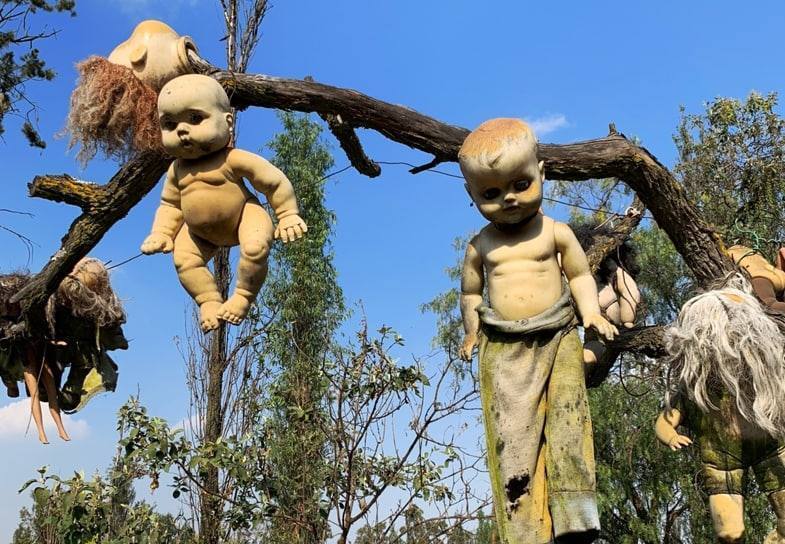 Жуткий остров в Мехико, который обожают посещать туристы. «Комната страха» в крутом парке просто отдыхает