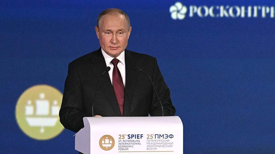 Владимир Путин: "Мир уже никогда не будет прежним"