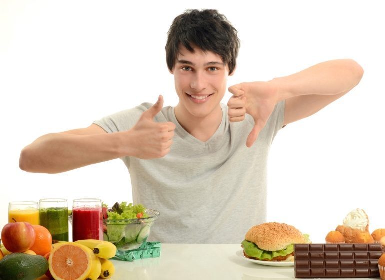 Взаимосвязь тренировок и еды.