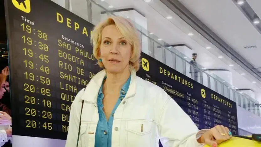 Сбежавшая в Испанию Татьяна Лазарева<span style=