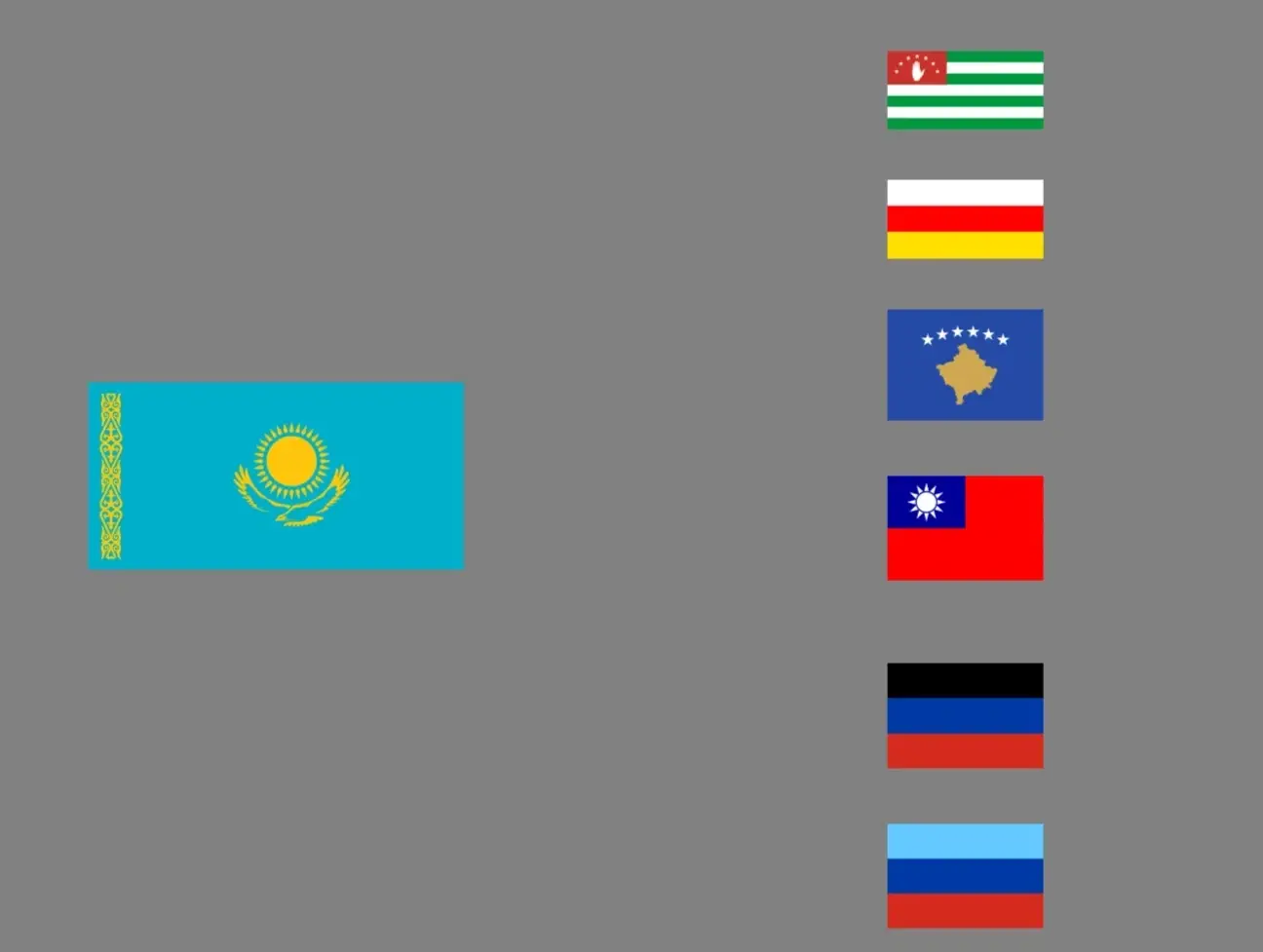 Признаёт ли Казахстан независимость ДНР, ЛНР, Косово, Абхазии, Тайваня? Чем аргументирует Токаев свою точку зрения?