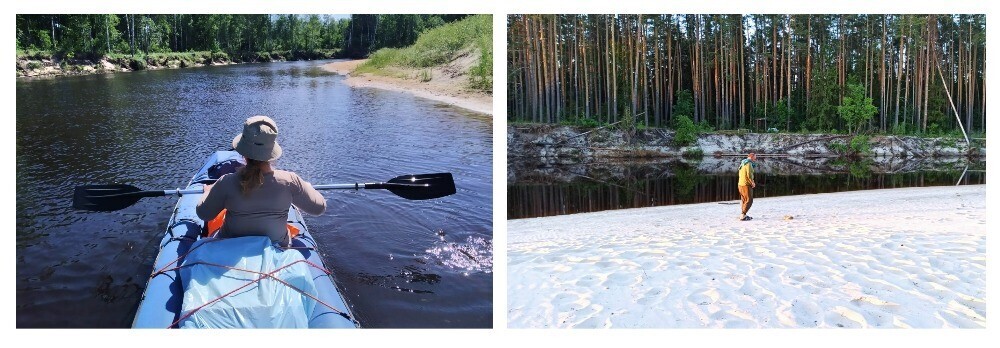 «Мальдивы» в центре России, или Как за неделю полностью отдохнуть от цивилизации. Рассказ о нашем сплаве по чудесной реке Лух