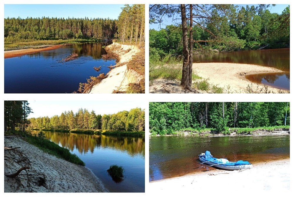 «Мальдивы» в центре России, или Как за неделю полностью отдохнуть от цивилизации. Рассказ о нашем сплаве по чудесной реке Лух