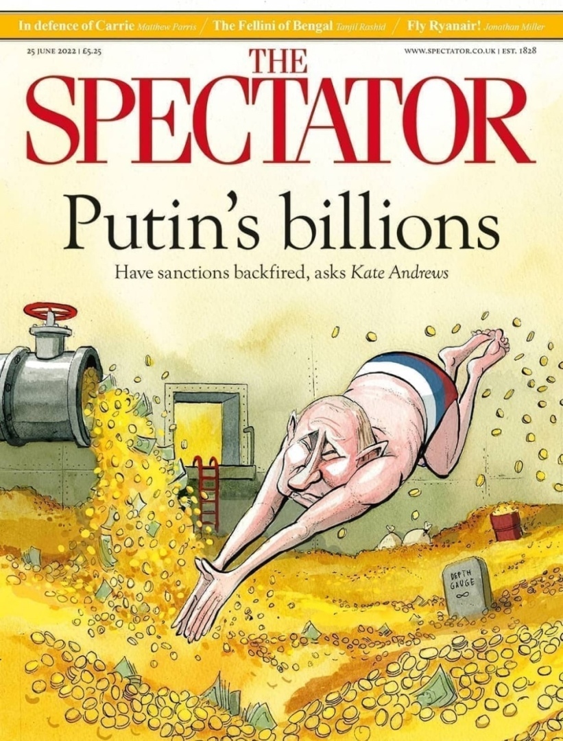 Западное бессилие на обложке - The Spectator.
