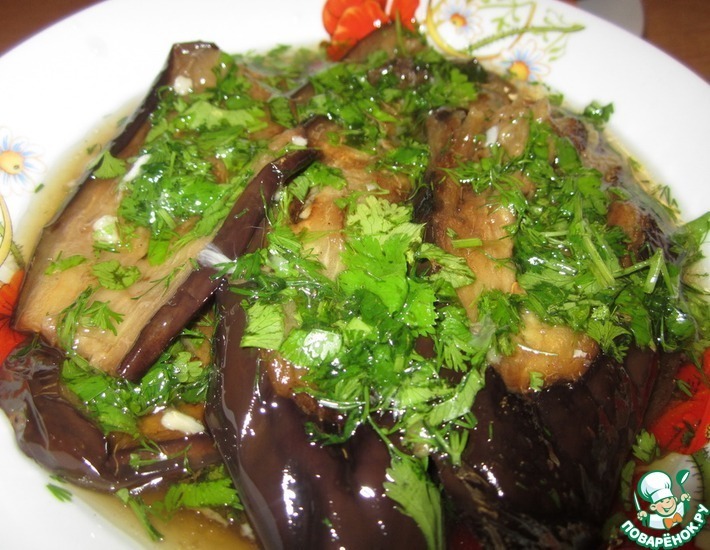 Баклажаны с зеленью как альтернатива грибочкам - самый вкусный и простой рецепт