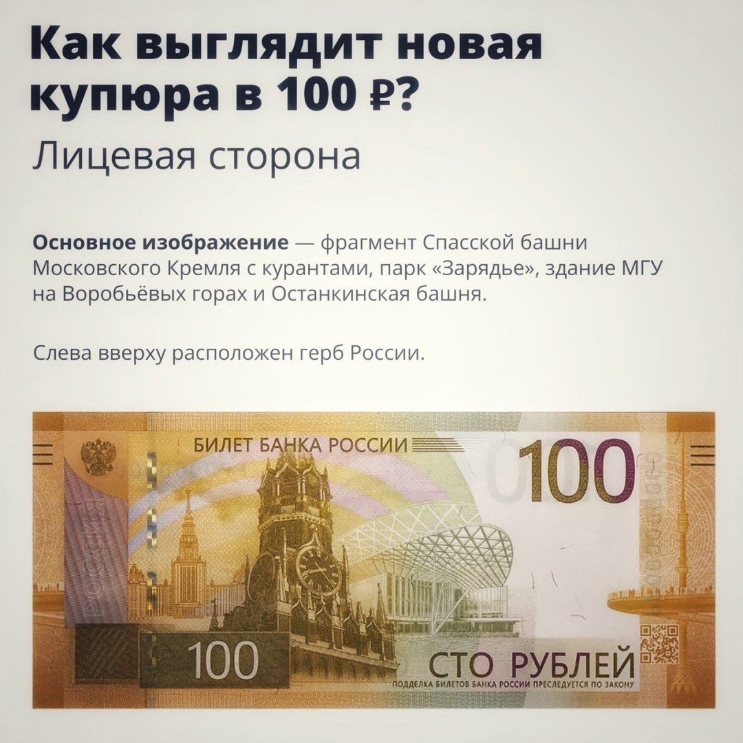 Знакомимся с новой купюрой