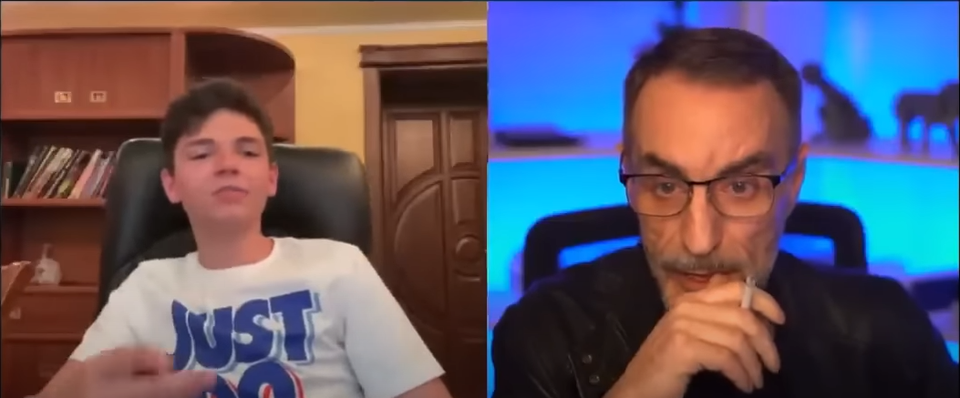 Дядя Слава в чат рулетка. Промытая укро молодежь