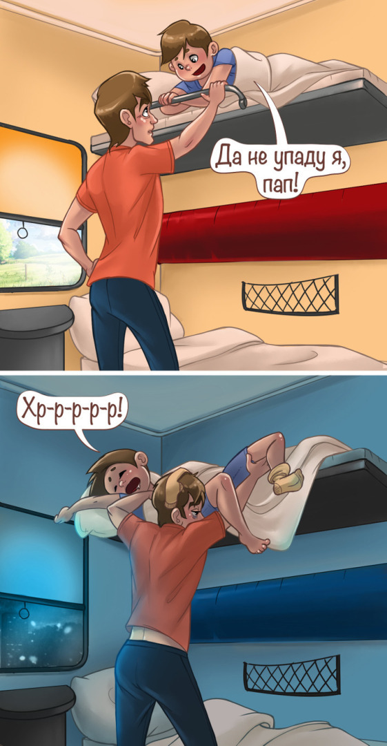 11 веселых и жизненных комиксов о терпении родителей